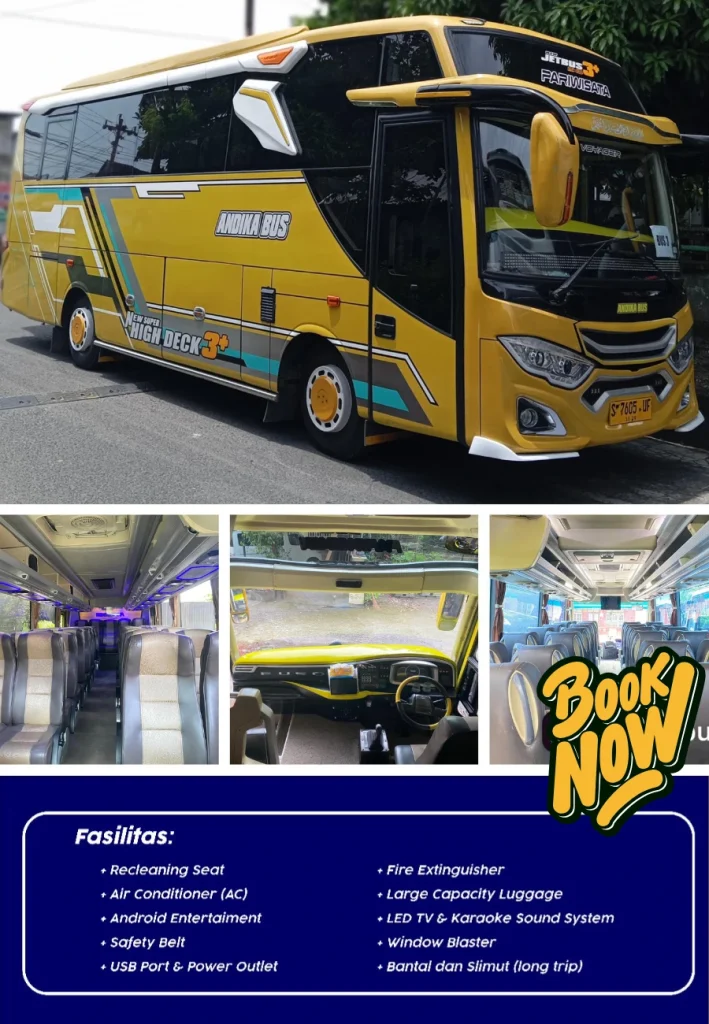 Sewa Bus Medium Jogja - Sewa Bus 30 Seat Jogja - Rental Bus Nuswantoro Grup